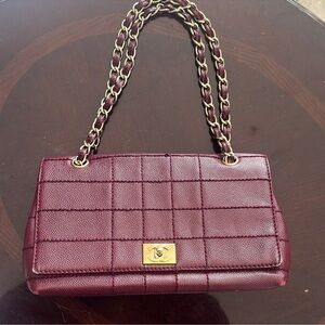 Rare Vintage 90s Chanel full flap bag